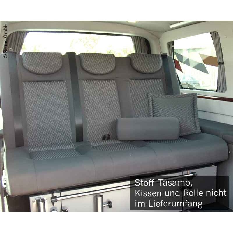Miegamasis suoliukas 10 dydis VW T5 V3000 3-vietis, apmušalai Tasamo T5 Miegamasis suoliukas 10 dydis VW T5 V3000 3-vietis, apmušalai Tasamo T5