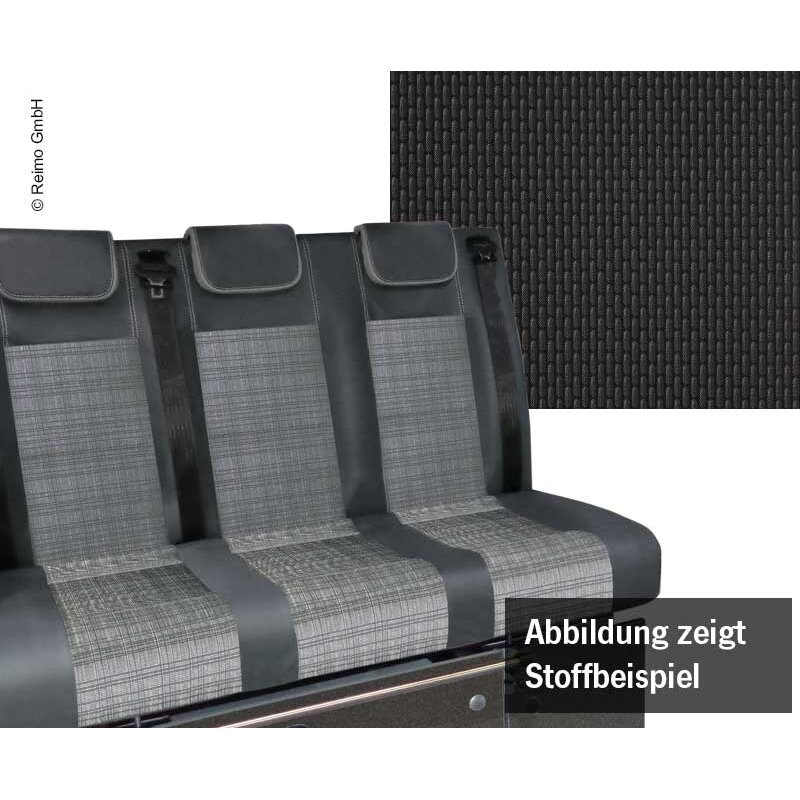 Miegamasis suoliukas VW T6.1, Trio Style V3000 dydis 10 3 vietų Briks 2fbg.Vairas dešinėje