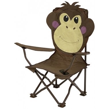 Motyvas vaikiškos kėdutės, beždžionė