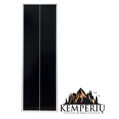 Monokristalinė saulės baterija 120W juoda 1070mm x 580mm x 30mm