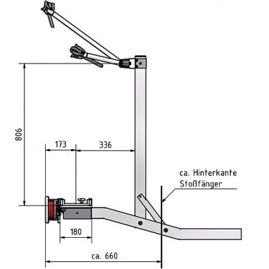 Motociklų/dviračių laikiklis Universal S/A _fiksuotas/nuimamas_ 7 Motociklų/dviračių laikiklis Universal S/A _fiksuotas/nuimamas_ 7