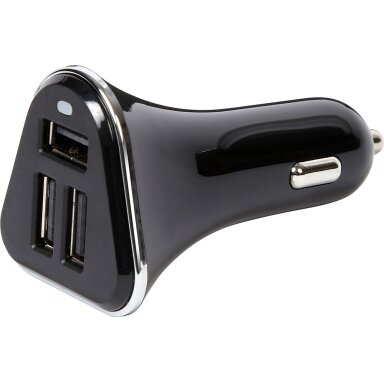 Multicharger Smart USB juodas