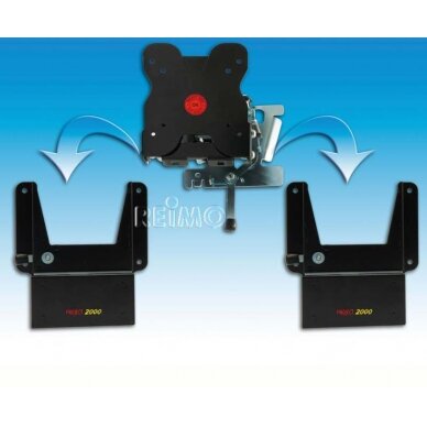 Nuimamas televizoriaus sieninis laikiklis su 12V ir antenos lizdu 2 Nuimamas televizoriaus sieninis laikiklis su 12V ir antenos lizdu 2