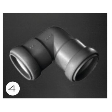 Nuotekų vamzdžių sistema 28 mm su guminiu sandarikliu Nuotekų vamzdžių sistema 28 mm su guminiu sandarikliu