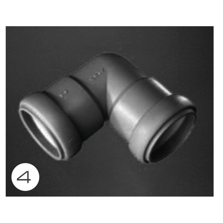 Nuotekų vamzdžių sistema 28 mm su guminiu sandarikliu Nuotekų vamzdžių sistema 28 mm su guminiu sandarikliu