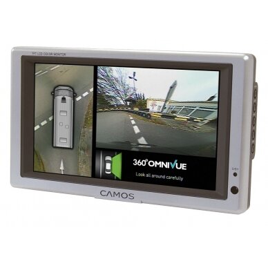 Omnivue-Pro atbulinės eigos vaizdo sistema 5 Omnivue-Pro atbulinės eigos vaizdo sistema 5
