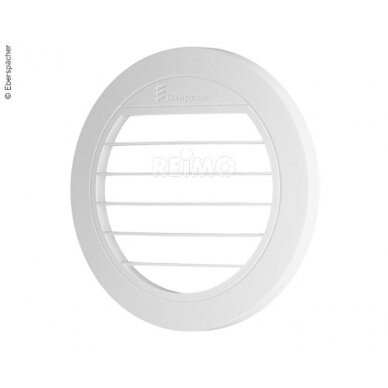 Oro išleidimo anga plokščia 0° Standh.Airtronic D3, Ø90mm, balta Oro išleidimo anga plokščia 0° Standh.Airtronic D3, Ø90mm, balta