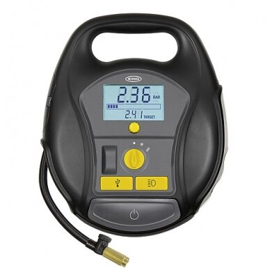 Oro kompresorius 4in1, 12V/230V Oro kompresorius 4in1, 12V/230V