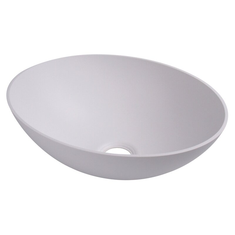 Ovalus praustuvas baltas, matmenys: 350x256mm H135mm Ovalus praustuvas baltas, matmenys: 350x256mm H135mm