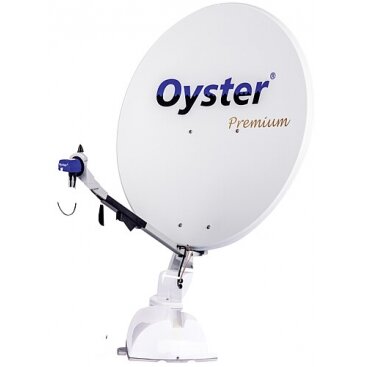 „Oyster 85 Premium“ palydovinė sistema, įskaitant „Oyster TV“.
