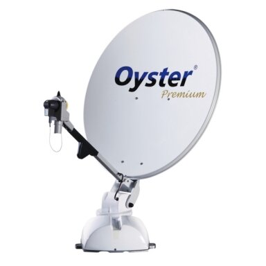 „Oyster® 65“ aukščiausios kokybės palydovinė sistema su 19 colių „Oyster®“ televizoriumi „Oyster® 65“ aukščiausios kokybės palydovinė sistema su 19 colių „Oyster®“ televizoriumi