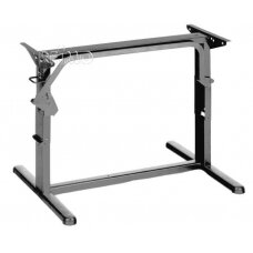 Pakeliamo stalo rėmas, metalinis - 75 cm, šviesiai pilkas