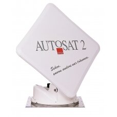 Palydovinė sistema AutoSat 2F Control su įmontuotu valdymo skydeliu