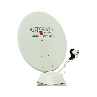 Palydovinė sistema AutoSat Light S65 Vieno mygtuko valdymo pultas, 1 palydovas