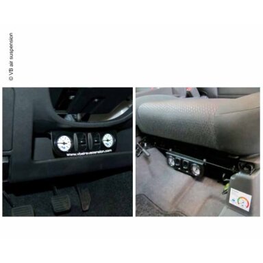 Papildoma pneumatinė pakaba Ford Ranger 2 grandžių komforto komplektas Papildoma pneumatinė pakaba Ford Ranger 2 grandžių komforto komplektas