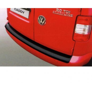 Pakrovimo slenksčio apsauga iš ABS - VW Caddy/Maxi nuo 2004 m. Pakrovimo slenksčio apsauga iš ABS - VW Caddy/Maxi nuo 2004 m.