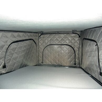 Palapinės silfono izoliacija miegamasis stogas VW T6 Easyfit KR ypač aukštas, aukštas priekyje Palapinės silfono izoliacija miegamasis stogas VW T6 Easyfit KR ypač aukštas, aukštas priekyje