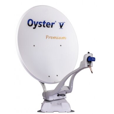 Palydovinė sistema Oyster V 85 Premium Base su valdymo bloku per televizorių 1