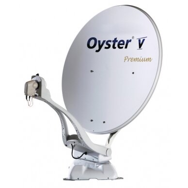 Palydovinė sistema Oyster V 85 Premium Base su valdymo bloku per televizorių