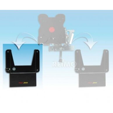 Papildoma sienos plokštė 496801 su 12 V+ antenos lizdu 1
