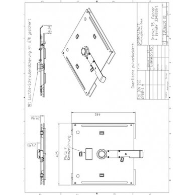 Apsukimo mechanizmas VW T5 / T6 / T6.1 - keleivio pusė 1