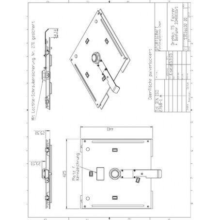 Apsukimo mechanizmas VW T5 / T6 / T6.1 - keleivio pusė 1 Apsukimo mechanizmas VW T5 / T6 / T6.1 - keleivio pusė 1