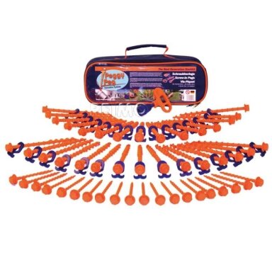 Peggy Peg Start Kit 30N, 20S, kombinuotas įrankis su aliuminio adapteriu, PreDrills, krepšys Peggy Peg Start Kit 30N, 20S, kombinuotas įrankis su aliuminio adapteriu, PreDrills, krepšys