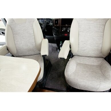 Pėdų izoliacija Fiat Ducato X250 nuo 2007 m. / X290 nuo 2014 m. 1