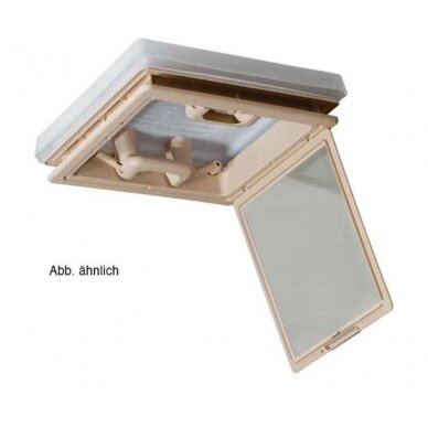 Stoglangis su tinkleliu nuo uodų 280x280, pilkas vidinis rėmas 1 Stoglangis su tinkleliu nuo uodų 280x280, pilkas vidinis rėmas 1