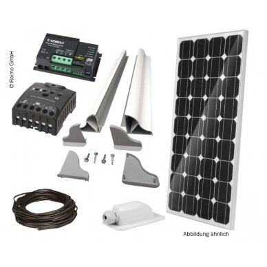 Pilnas saulės kolektorius 120 W iš Carbest Pilnas saulės kolektorius 120 W iš Carbest