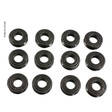 Plastikinės kilpelės 15 mm, 12 vnt