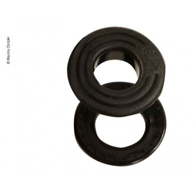 Plastikinės kilpelės 15 mm, 12 vnt 2 Plastikinės kilpelės 15 mm, 12 vnt 2