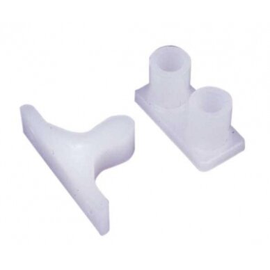 Plastikiniai užsegimai, 2 vnt pakuotėje Plastikiniai užsegimai, 2 vnt pakuotėje