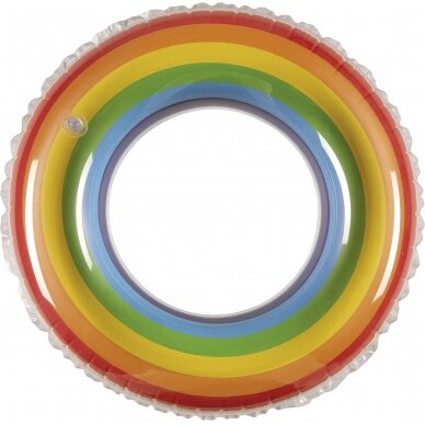 Plaukimo žiedas Rainbow, spalvingas 4