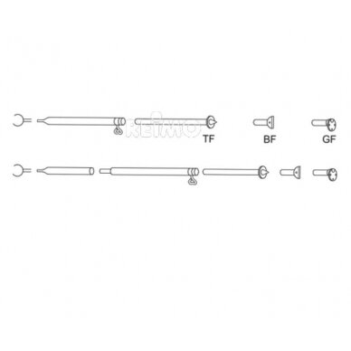 Plieninis audros stulpas su šarnyrine pėda 1,5 mm Plieninis audros stulpas su šarnyrine pėda 1,5 mm