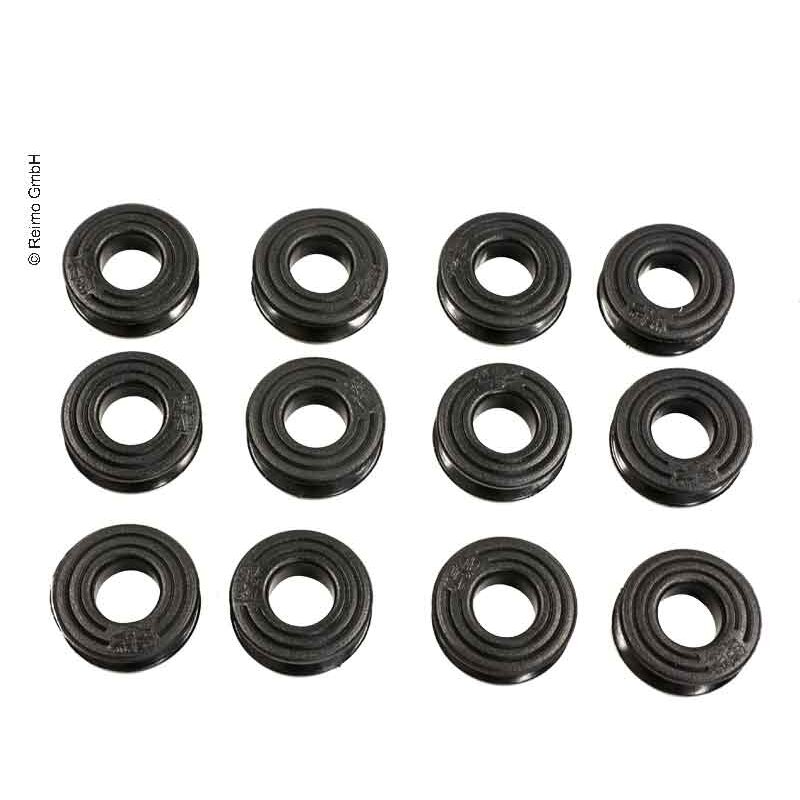 Plastikinės kilpelės 15 mm, 12 vnt Plastikinės kilpelės 15 mm, 12 vnt
