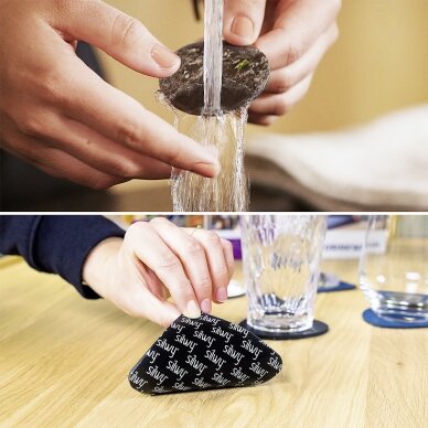 Porcelianinis TO-GO-CUP spalva balta, įskaitant padėkliuką BLACK 3