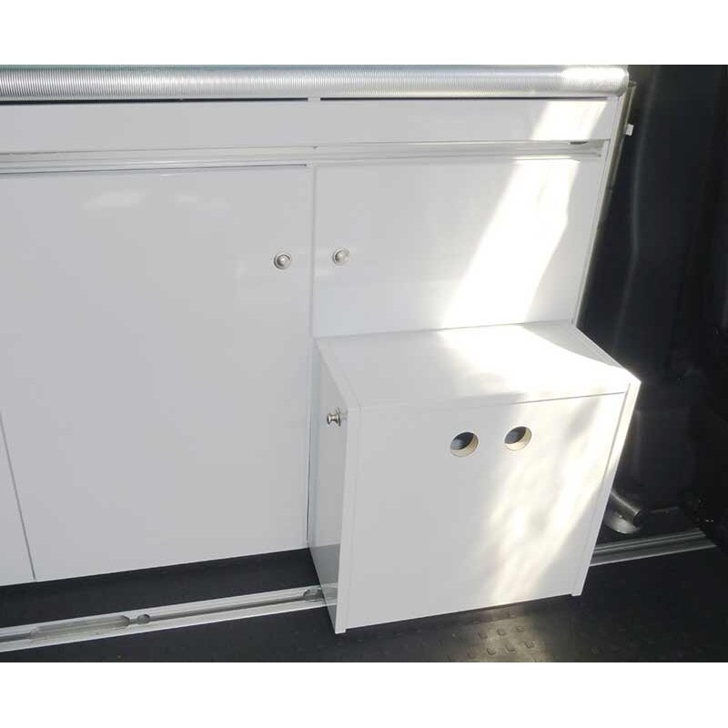 Porta Potti komplektas baigtas Mercedes Vito LR dalis nuo 2014 m. 8