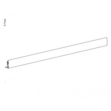 Priekinis skydelis Thule Omnistor 4900 350cm baltas Priekinis skydelis Thule Omnistor 4900 350cm baltas