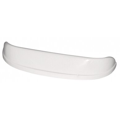Priekinis spoileris baltas stogo gaubtams 36-40cm Priekinis spoileris baltas stogo gaubtams 36-40cm