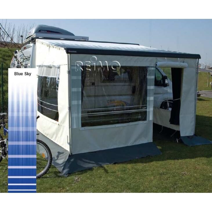 Priekinė siena Safari Room audinio spalvos Blue Sky, plotis 375cm Priekinė siena Safari Room audinio spalvos Blue Sky, plotis 375cm