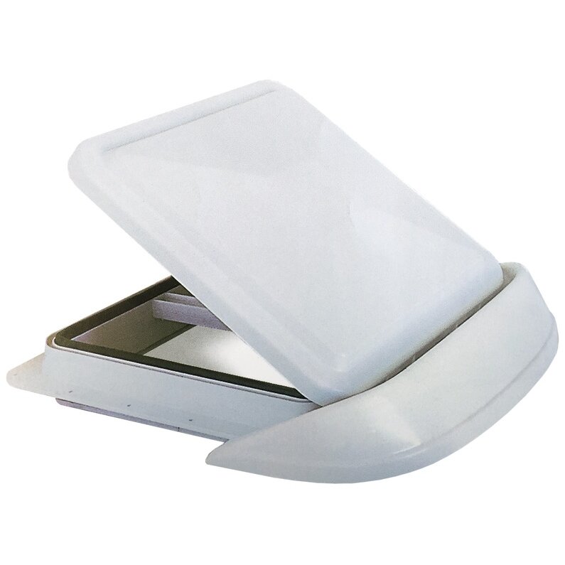 Priekinis spoileris baltas stogo gaubtams 36-40cm 1 Priekinis spoileris baltas stogo gaubtams 36-40cm 1