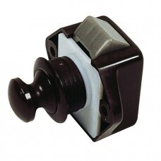 Push Lock Mini - baldų spyna pilka