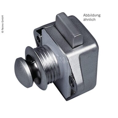 Push Lock Mini - baldų spyna balta Push Lock Mini - baldų spyna balta