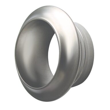Push Lock Rosette – poliruotas chromas
