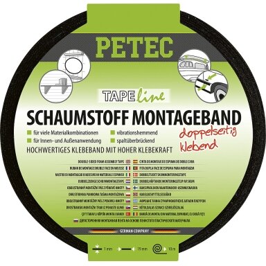 Putplasčio montavimo juosta