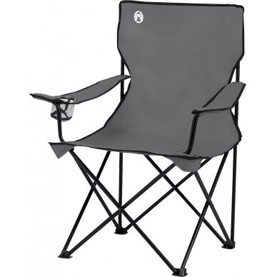 Quad Chair sulankstoma kėdė, pilka / sidabrinė Quad Chair sulankstoma kėdė, pilka / sidabrinė