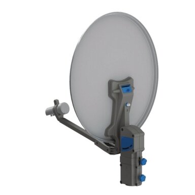 Rankinė SAT antena Maxview Precision I.D.
65 cm su dvigubu LNB