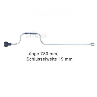 Rankinis švaistiklis SW: 19mm 780mm