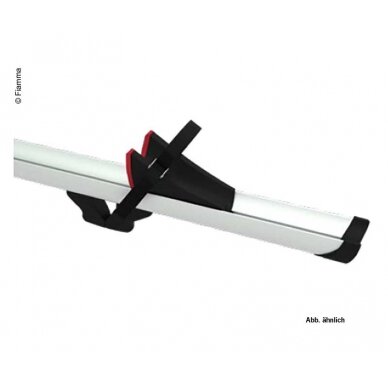 Rail Premium S dviračių bėgis Juodas 128cm Rail Premium S dviračių bėgis Juodas 128cm